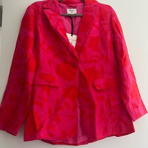 Kate Spade Women's Pink Floral Jacket
